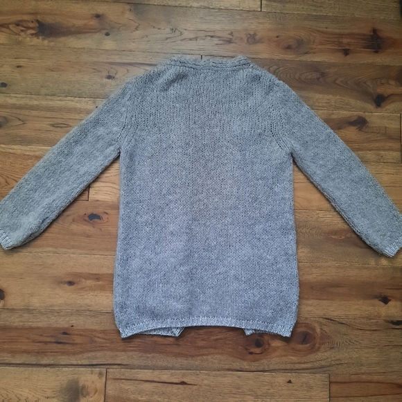 Mohair Blend Open Front Cardigan - Picture 7 of 16